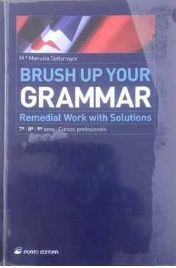 Grammar brush up your remedial work with solutions  - Porto Editora