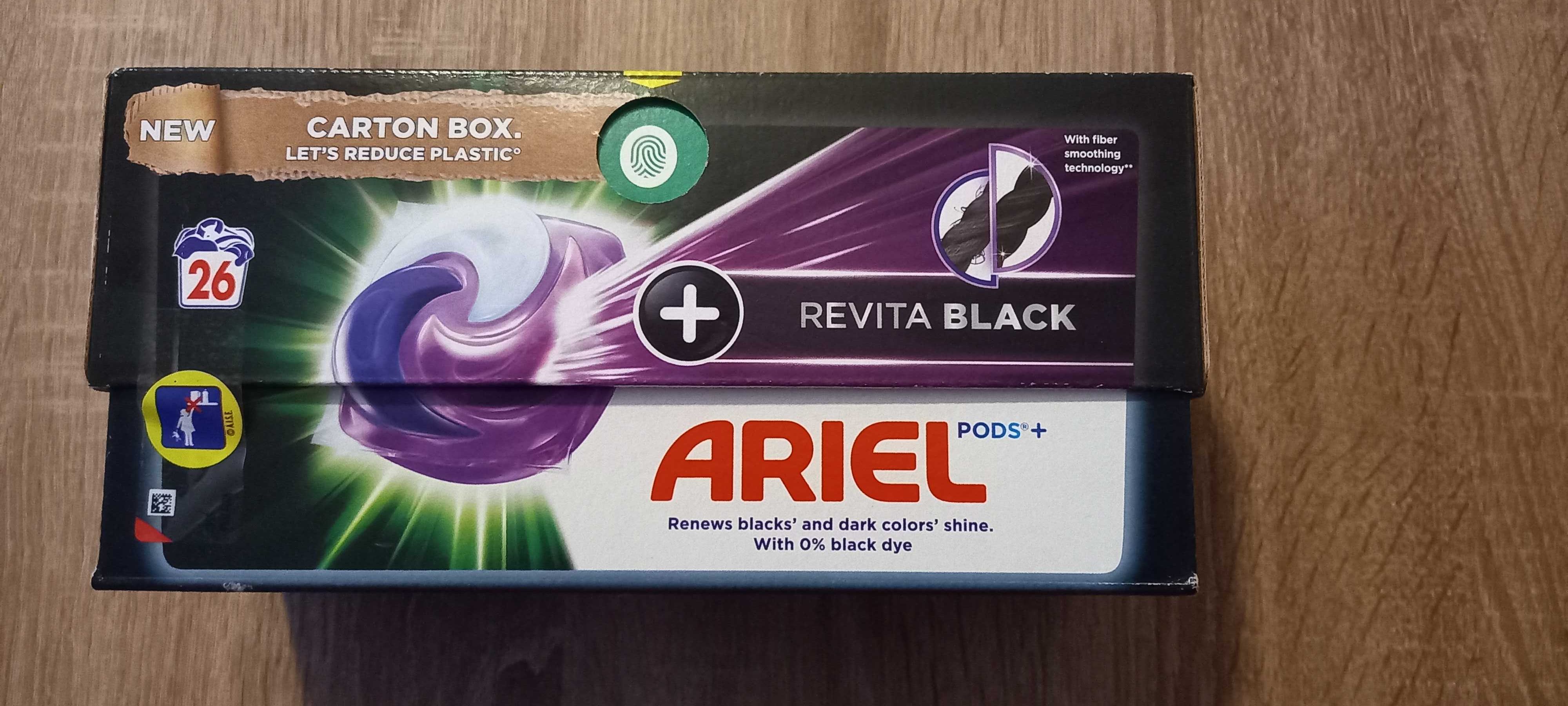 Kapsułki ariel revita black 26 szt