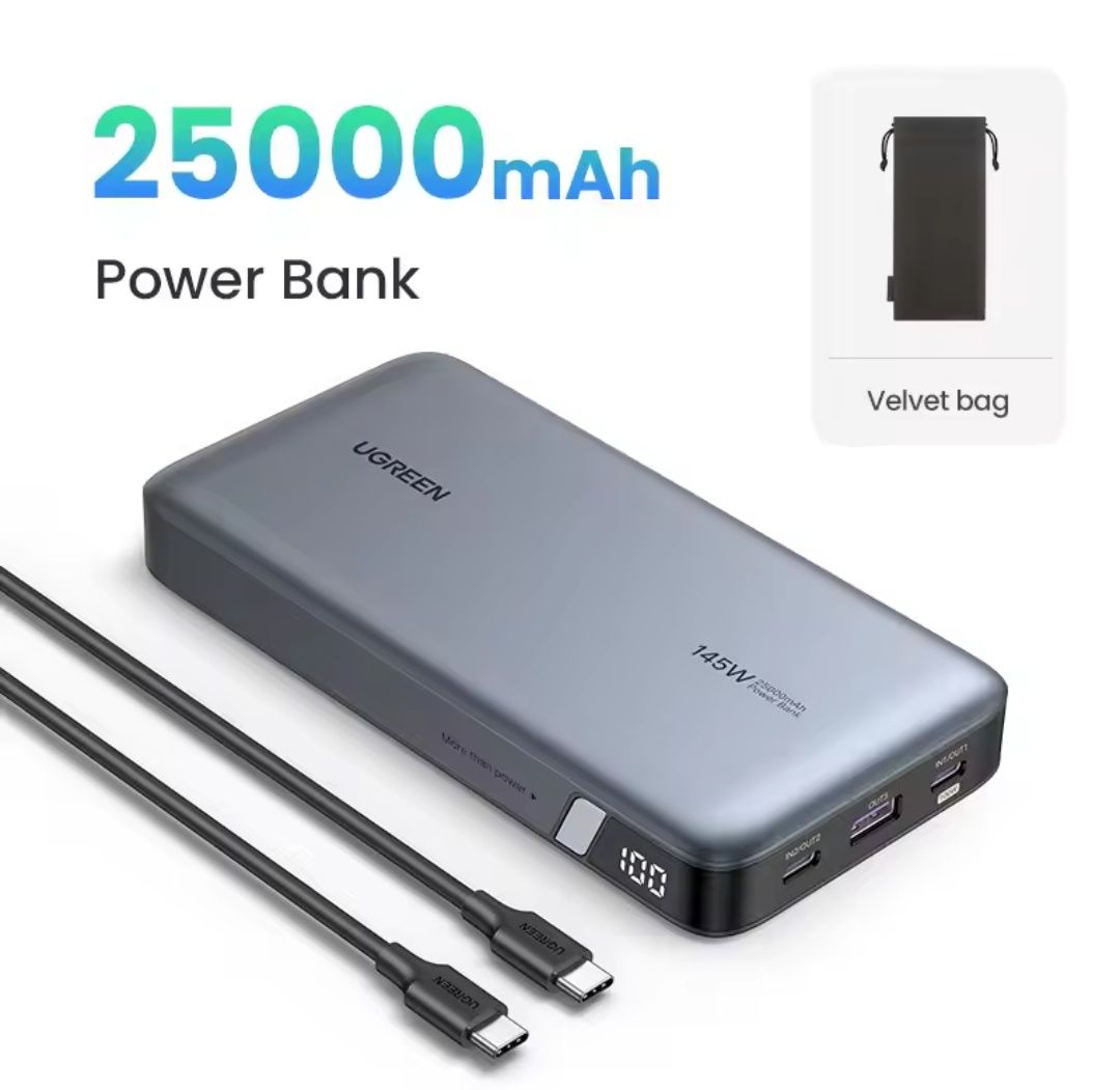 Повербанк BASEUS Blade H1 Lite Power Bank 20000 мАг 100вт акамулятор