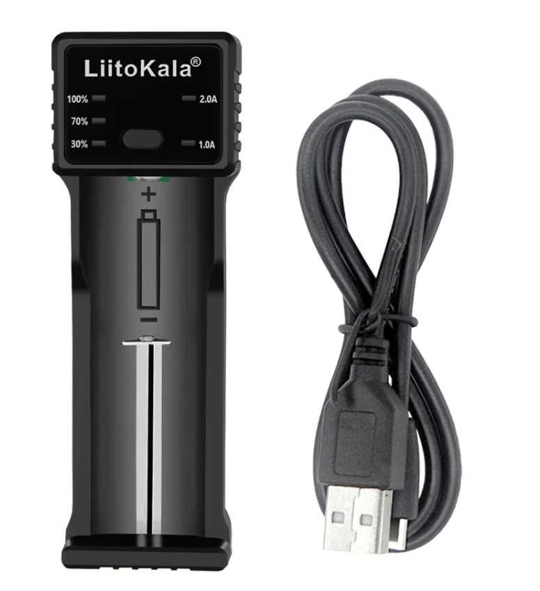 Зарядное устройство LiitoKala Lii-100C  26650, 22650, 18650 Power Bank