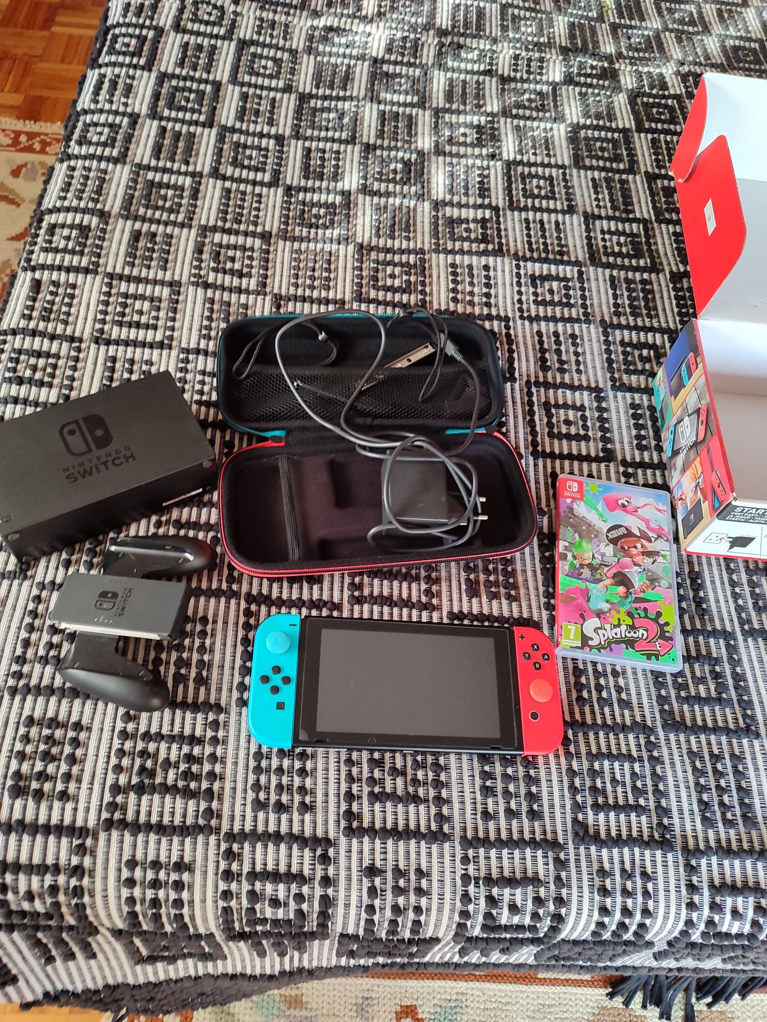 Nintendo switch C/jogo incluído