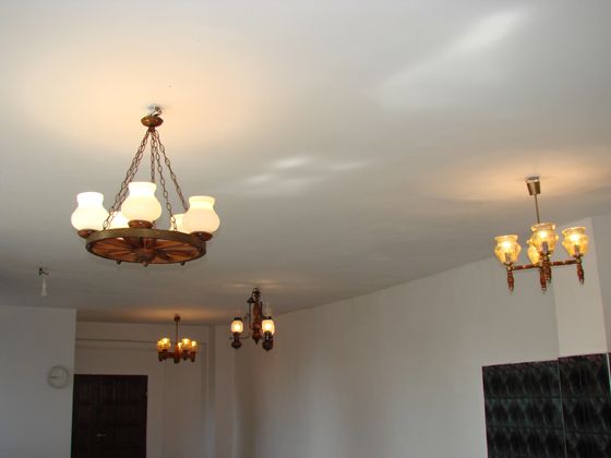 Żyrandol , lampa, koło