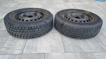 Koła stalowe 2 sztuki 15 cali 5x112, Mercedes i inne+ opony 185/65R15