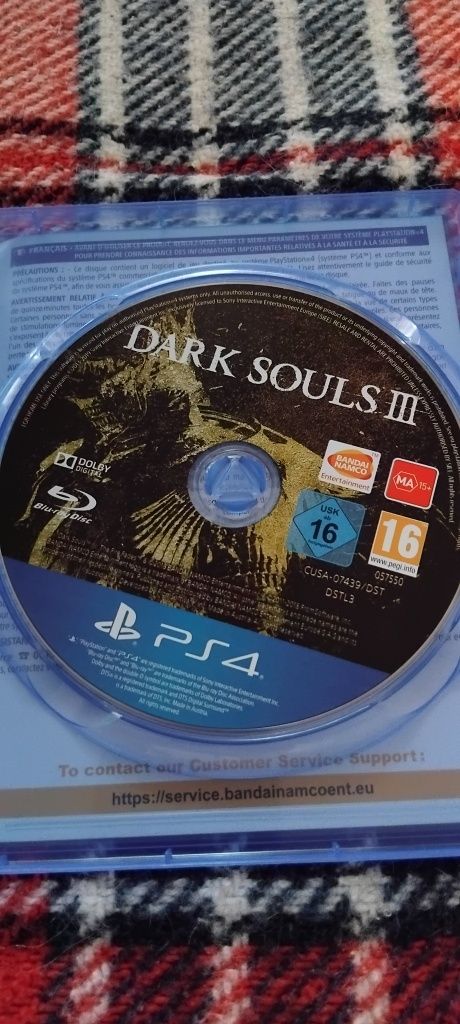 Игра диск ps4 Dark souls 3 , дополнения