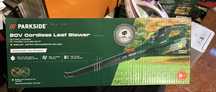 Soprador X20v da Parkside Novo - Completo