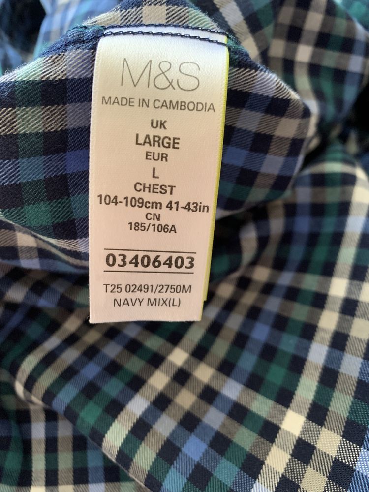 Чоловіча сорочка M&S