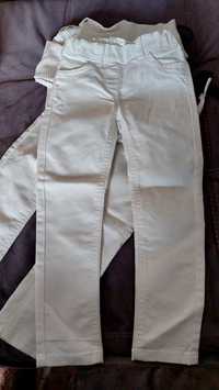 Білі стрейчеві джинси /штани 4 і 5 років