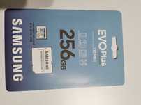 nowa karta pamięci SD XC 256GB Samsung EVO PLUS 130/130 MB/s