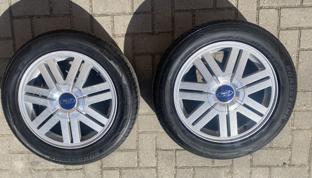 Ford felgi + opony letnie 205/55 r 16 orginal