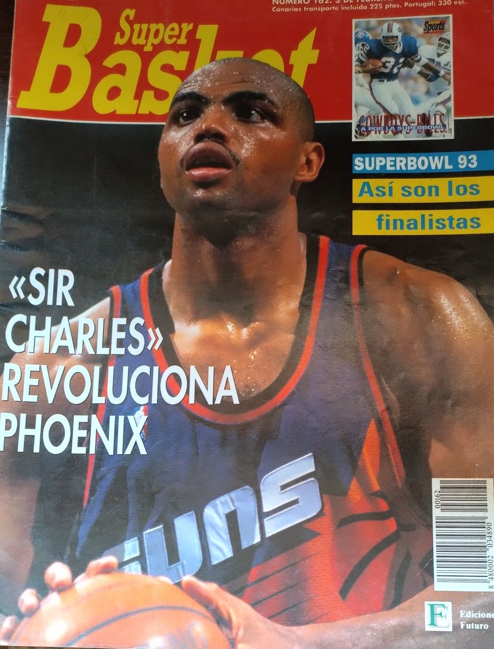 5 revistas superbasket de 1993