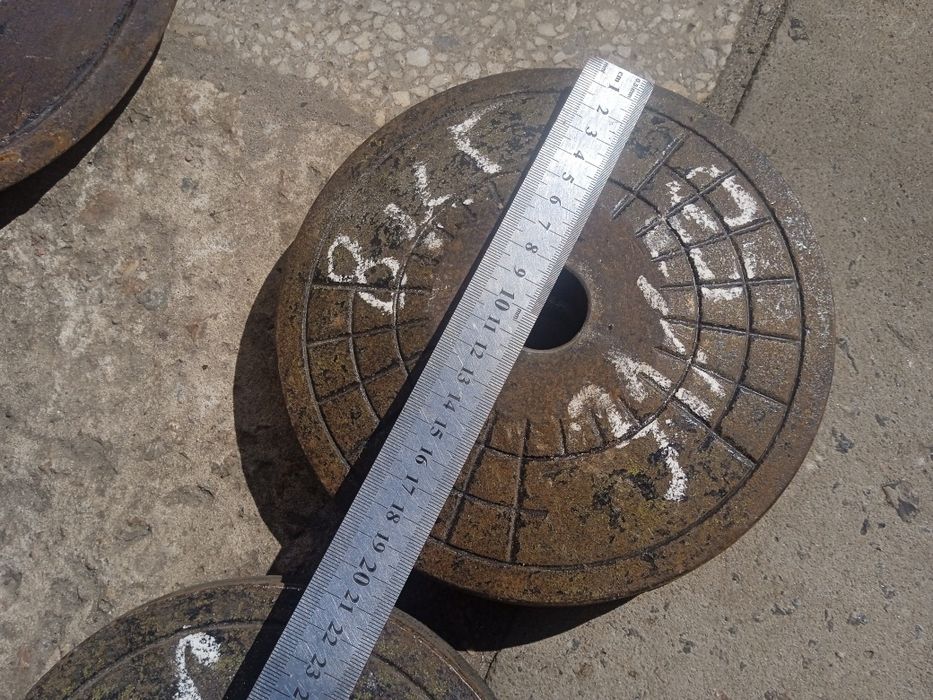 Диски блины на штангу 8 кг   10 кг  СССР 55 мм