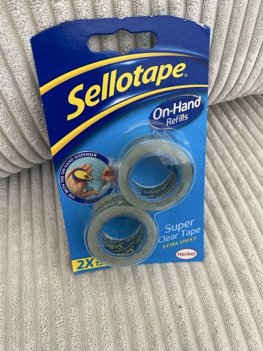 Extra mocna taśma klejąca Sellotape On-Hand
