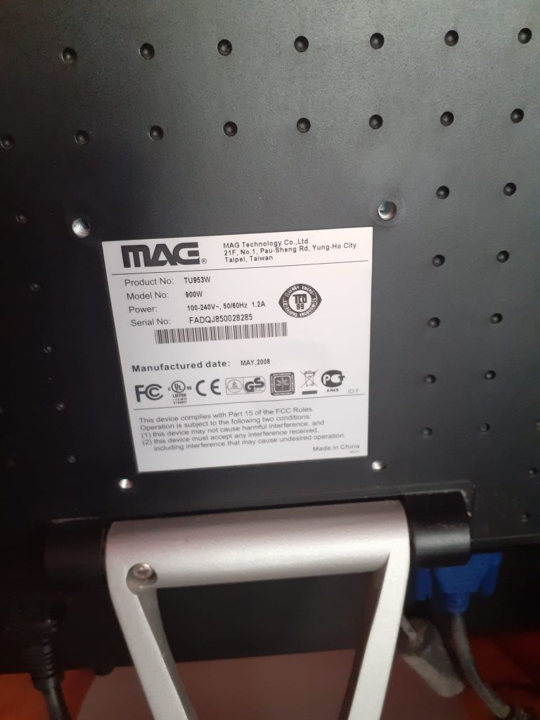 Monitor MAG TU953W
