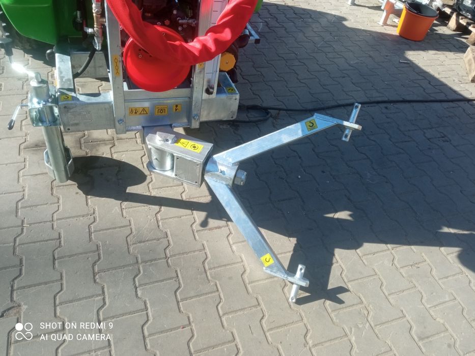 Dyszel skrętny Zaczep kopiujący opryskiwacz platforma sadownicza