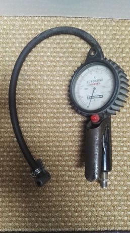 manómetro pressão pneus vintage