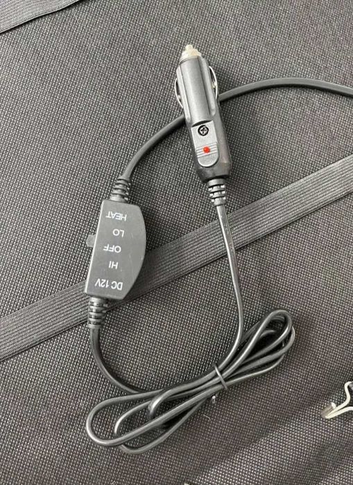 Накидка для сидіння автомобіля з підігрівом 12 в