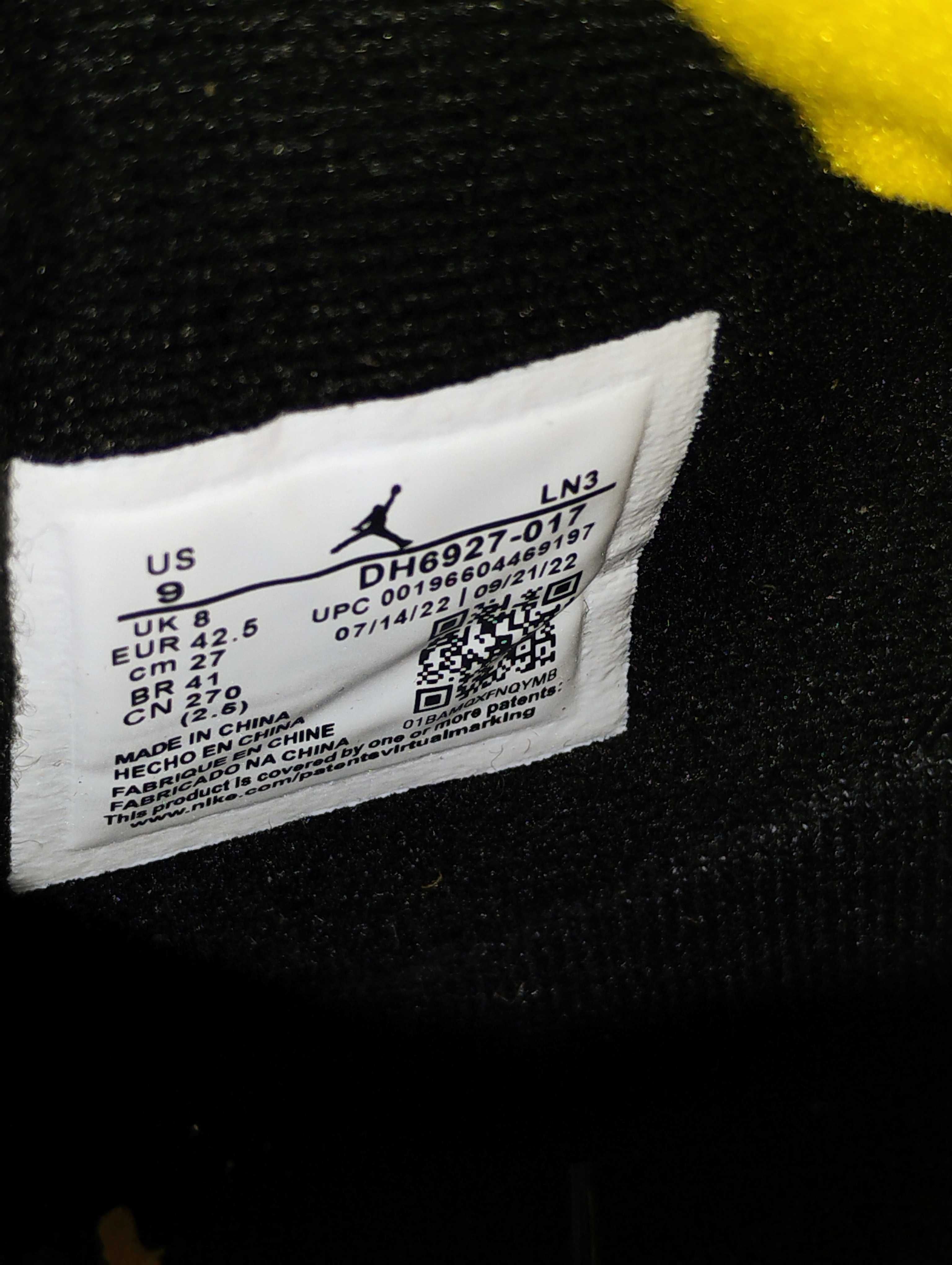 Jordan 4 Yellow thunder