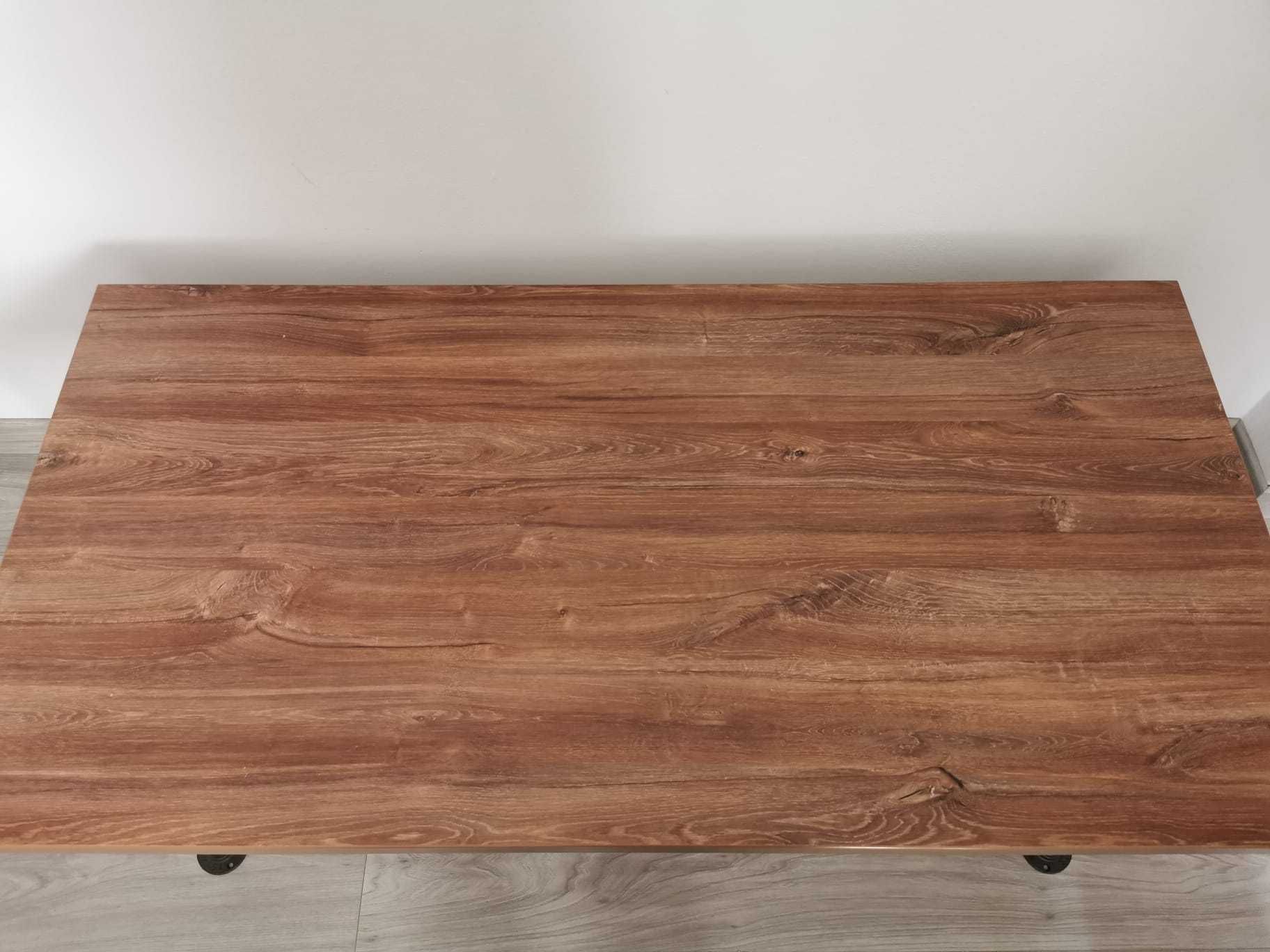 Stolik kawowy z rur hydraulicznych, loft, ława, unikalny