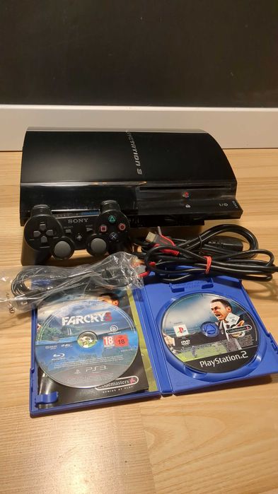 PlayStation 3 Wsteczna Kompatybilność CECHC04 Pad + GRY 320GB [PS3]
