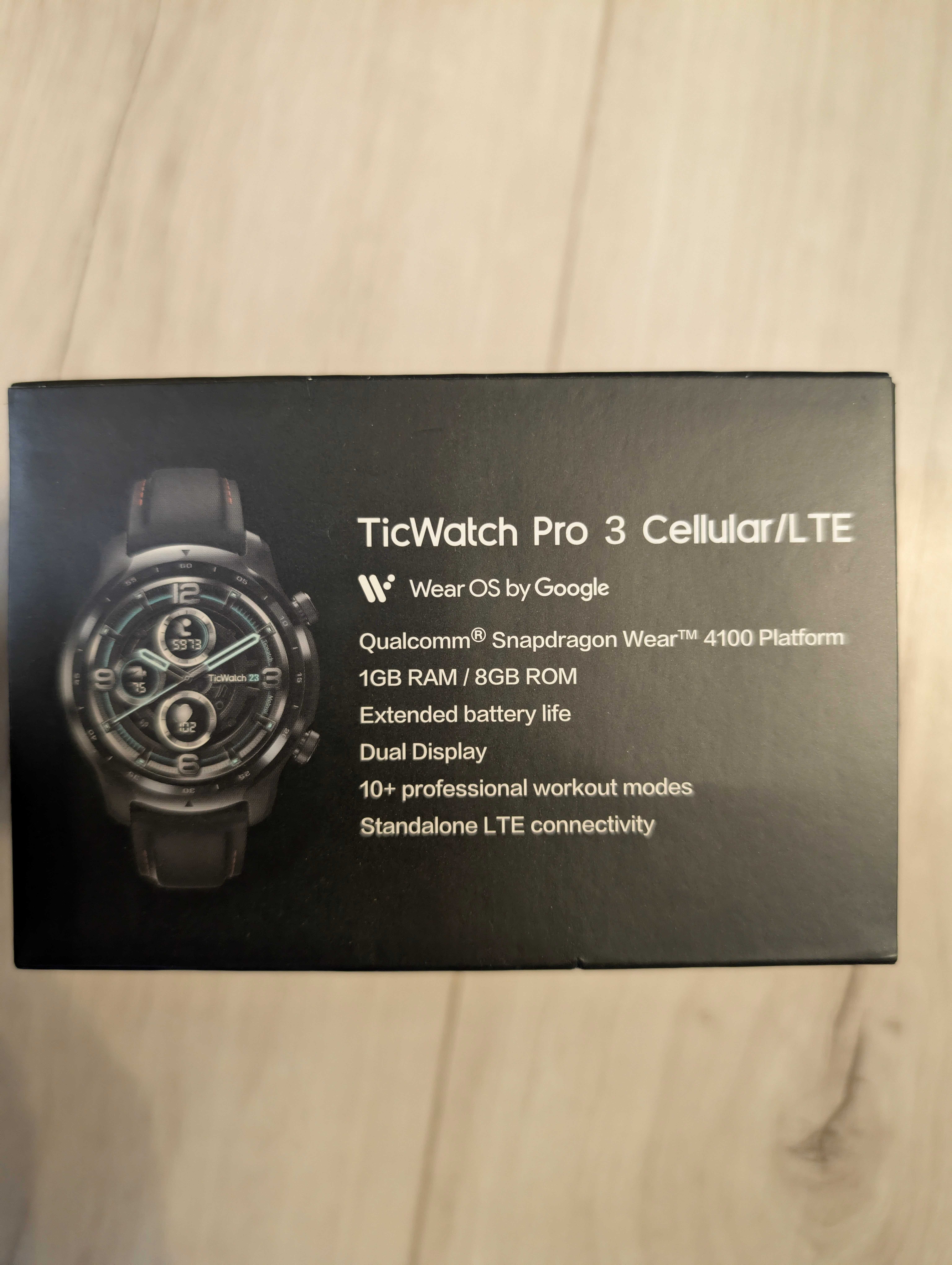 Smartwatch TicWatch Pro 3 Cellular/LTE WearOS