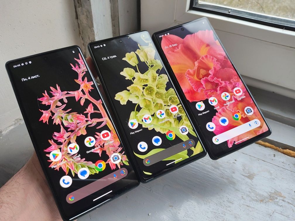 Google Pixel 6 128gb neverlock черный белый коралл + Гідрогель