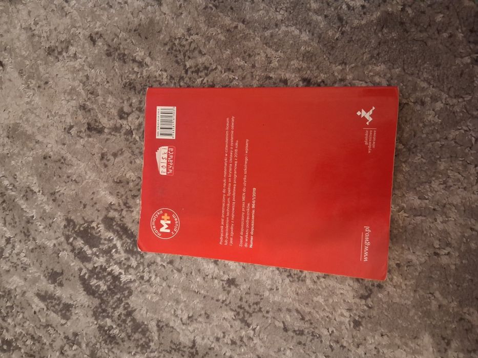 Książka do matematyki technikum