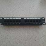 PATCH PANEL RJ-45 do szafy  RACK 10 12 portow RJ45