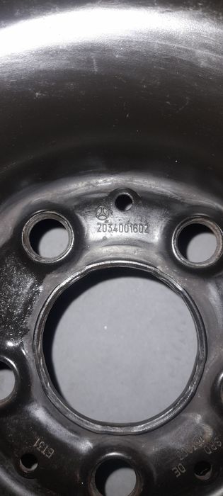 4 Jantes ferro Mercedes 16 c/pneus