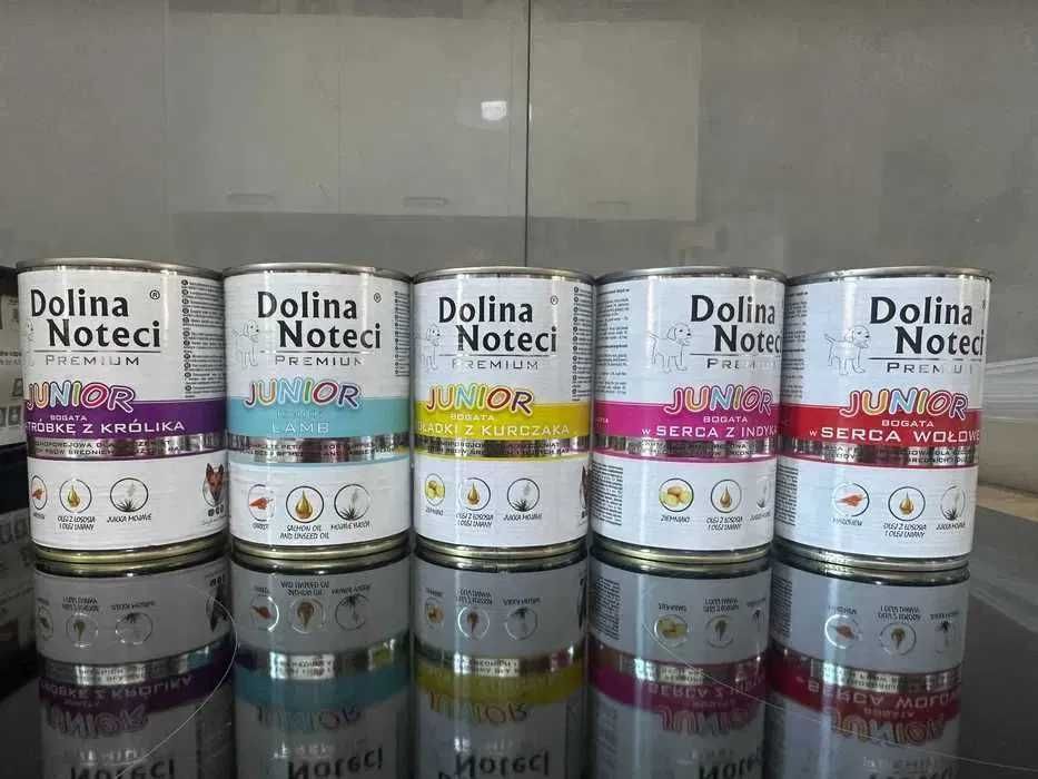 Dolina Noteci Premium Junior mokra karma dla psa MIX 24 x400 g