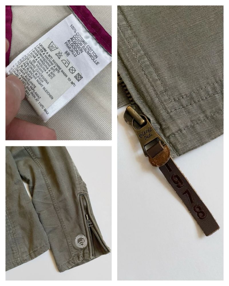 Вінтажна куртка Diesel Black Gold x Japanese Biker Jacket