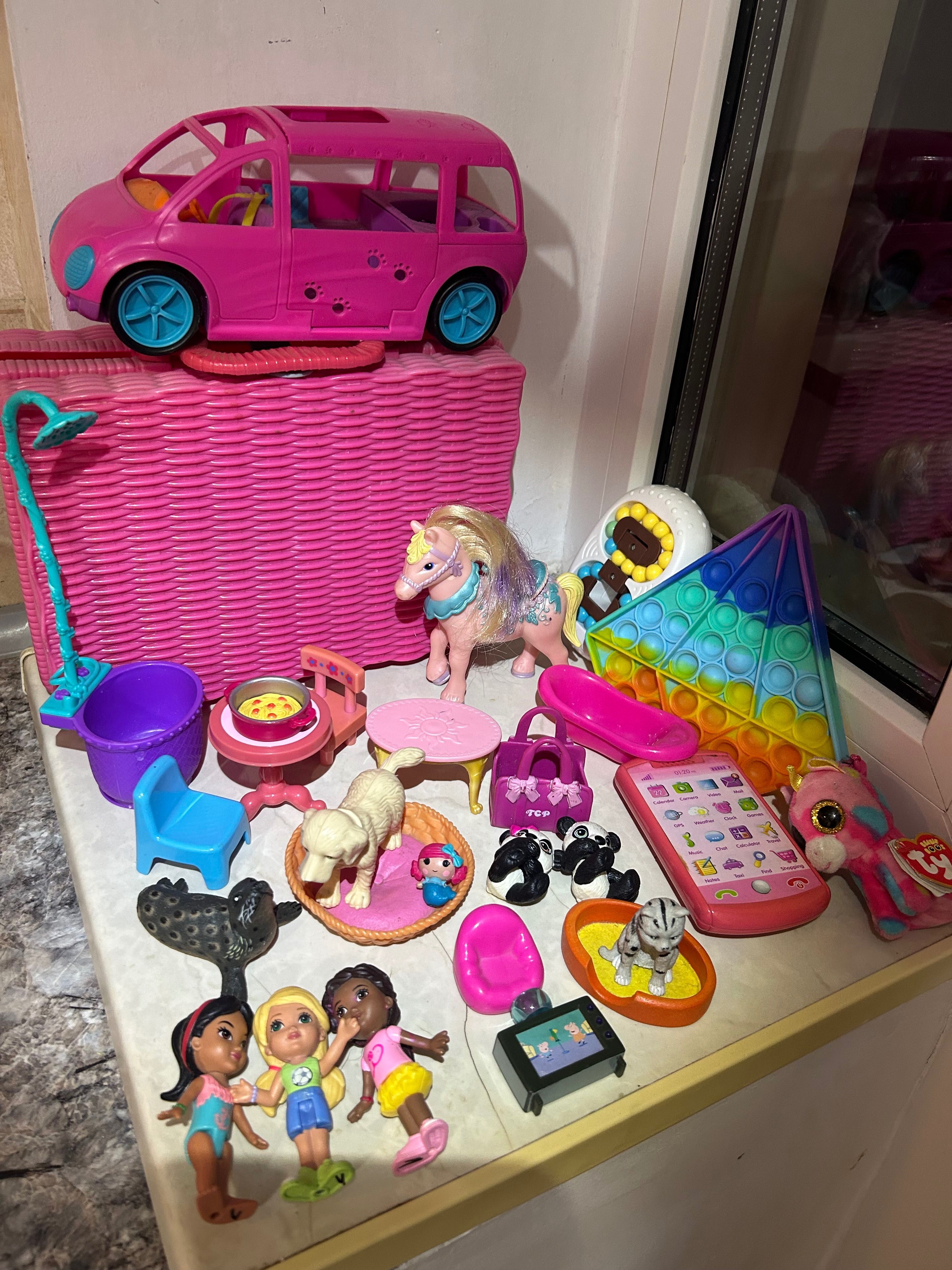 Лот іграшок для дівчинки Mattel, hasbro