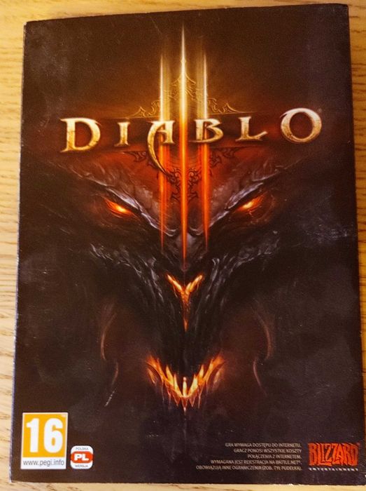 Pudełko Diablo III - kolekcjonerskie