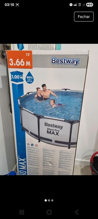 Piscina e base Bestway