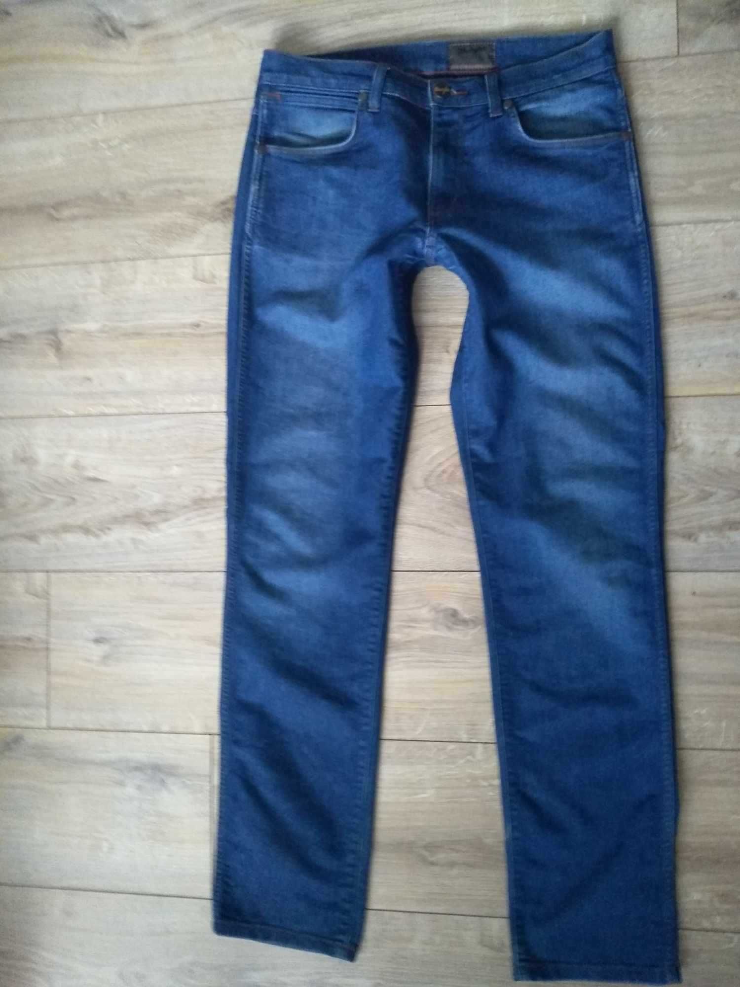 Wrangler Greensboro W32L34 jeansy rurki elastyczne
