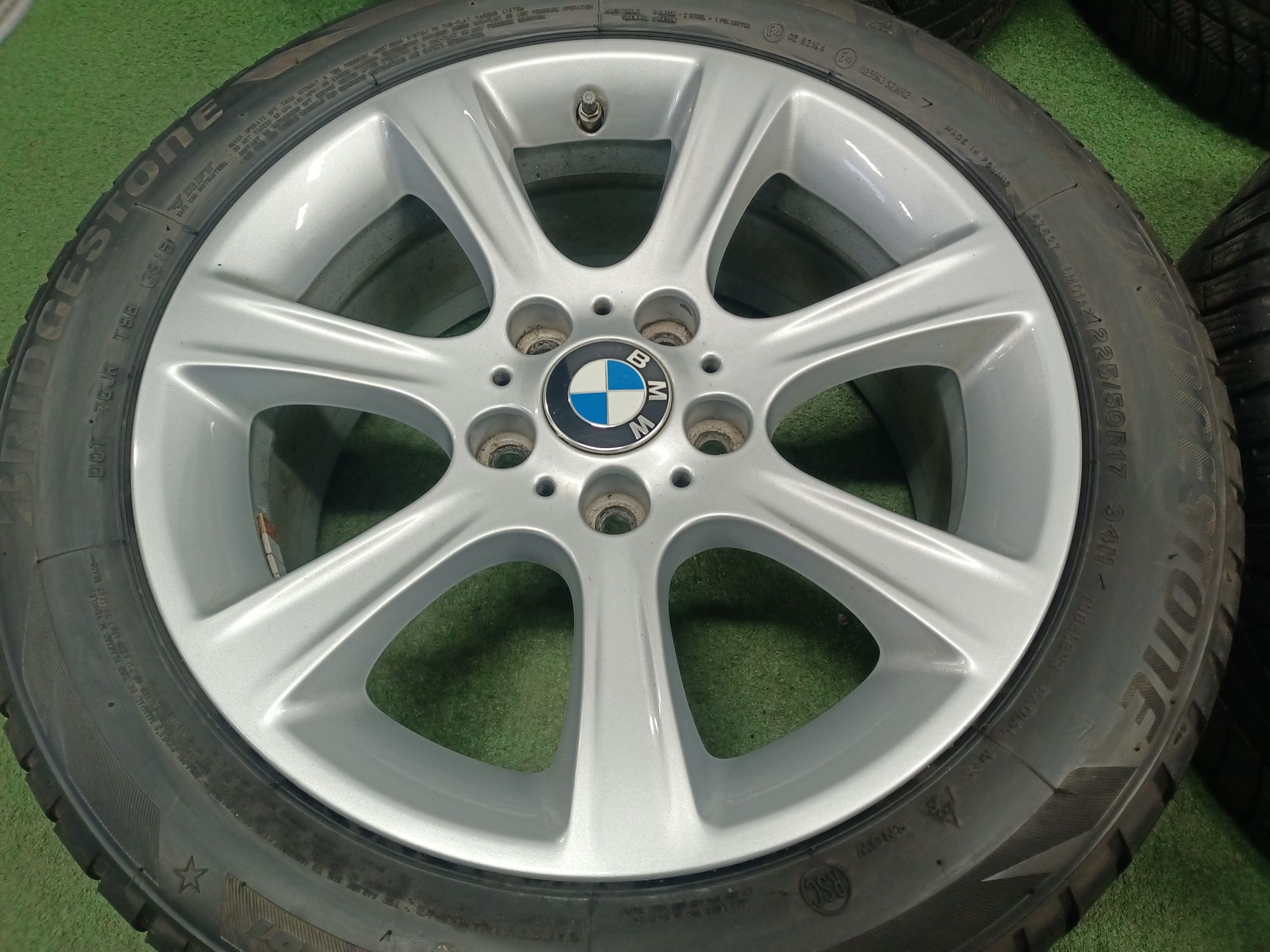 Koła 17" felgi 5x120 et37 opony 225/50/17 BMW f30 f31 F32 E90 E91 E92