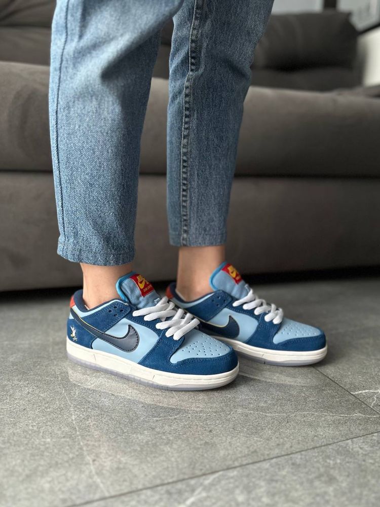 Кросівки Чоловічі Nike SB Dunk Low Blue 36-45 lux