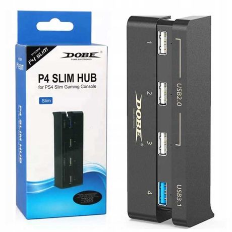 NOWY HUB Rozdzielacz USB 2.0 3.0 Playstation 4 PS4 SLIM