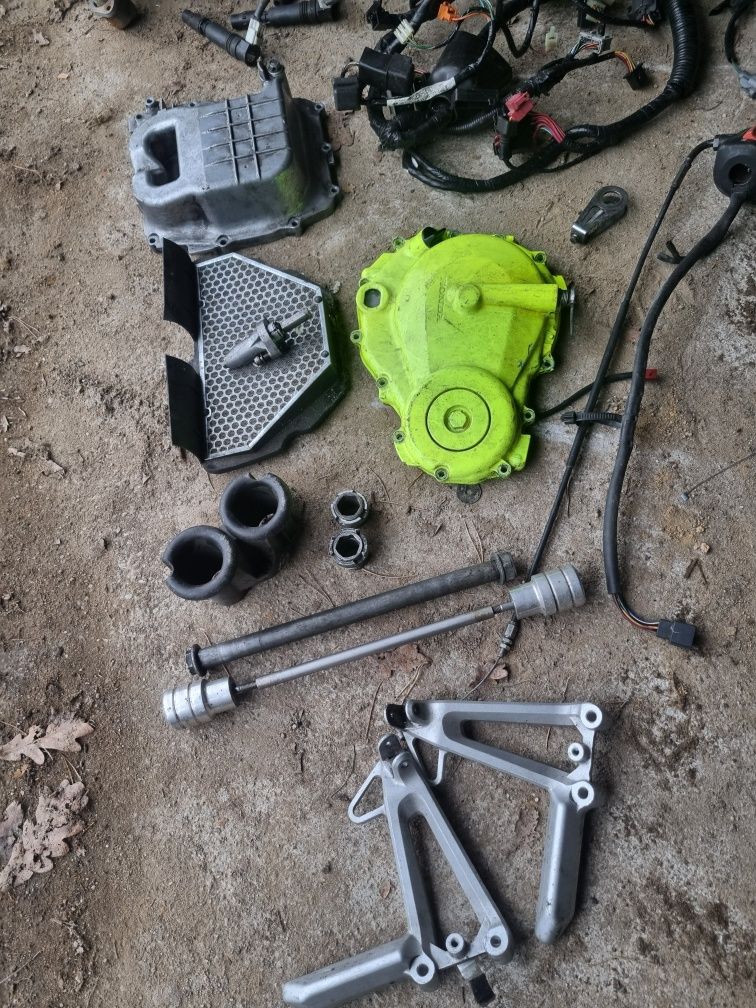 Części honda cbr f4 f4i kolektor tarcza nóżką instalacją set stelaż oś