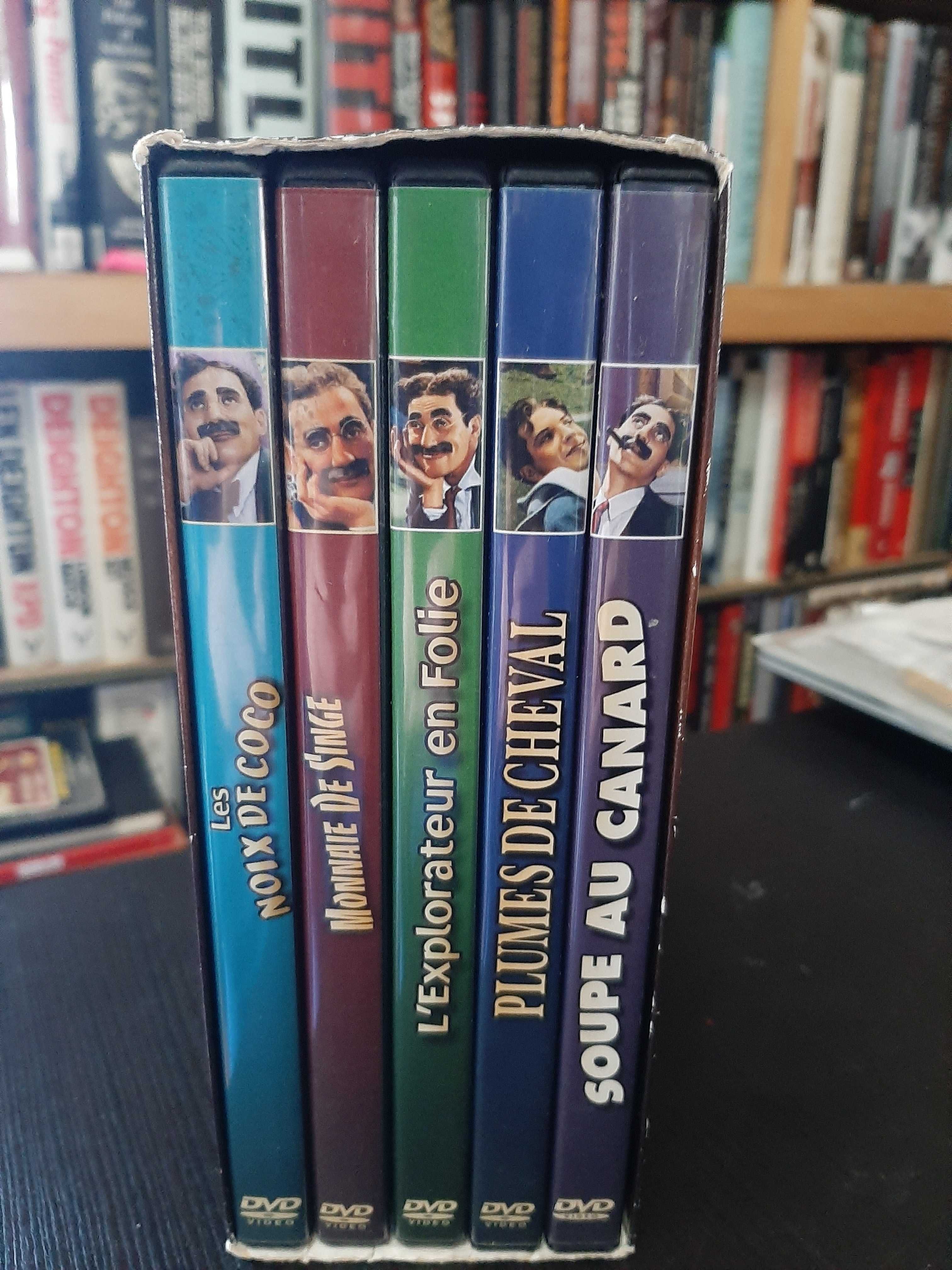 The Marx Brothers – 5 Filmes : Duck Soup, Animal Crackers, Monkey...