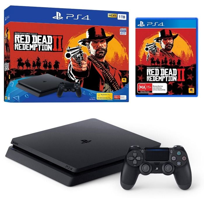 Ps4 slim 1tb + RDR2