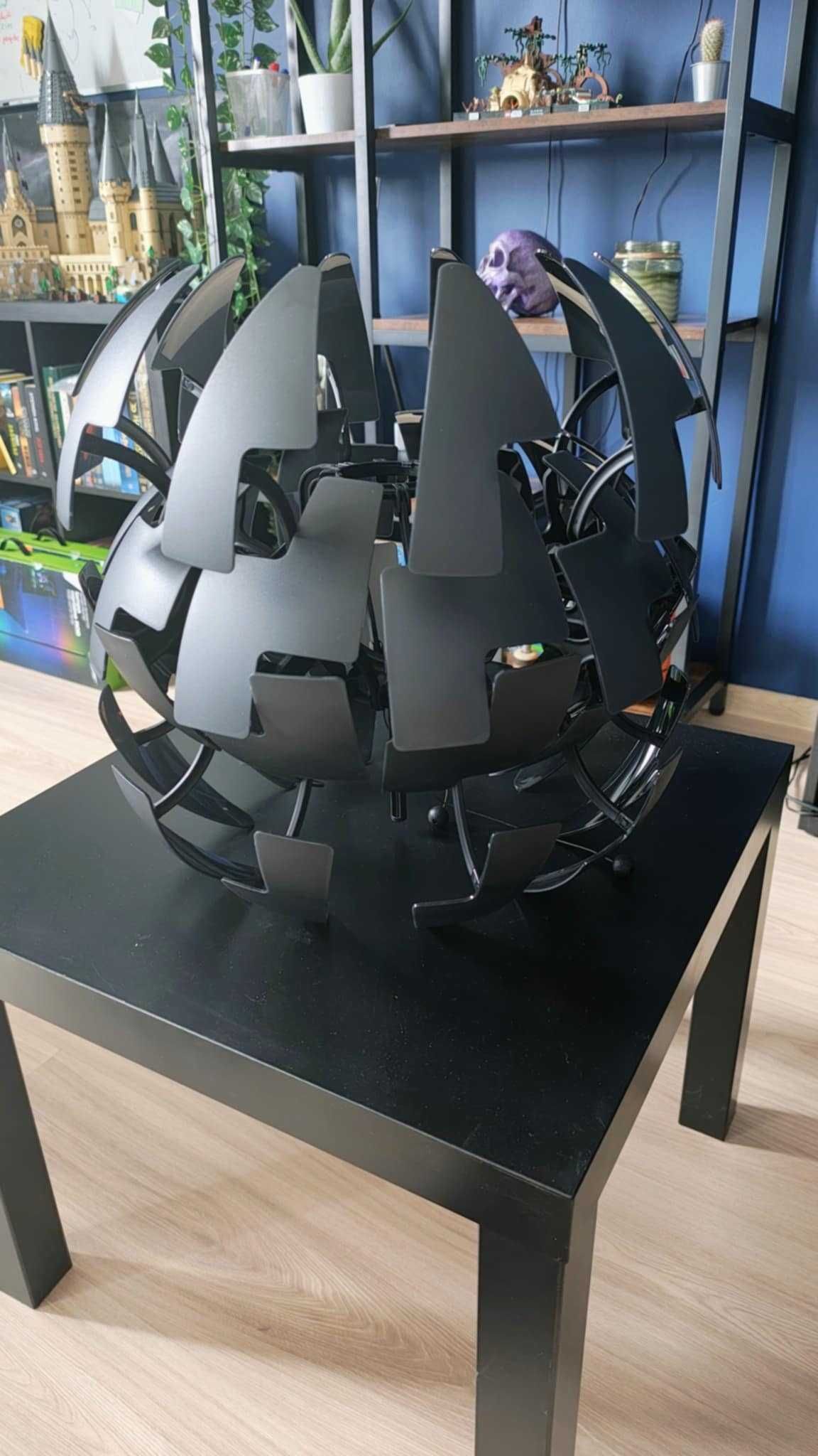 Żyrandol IKEA PS 2014 Czarny rozkładany