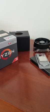 Processar Ryzen 2200g c/ cooler e caixa