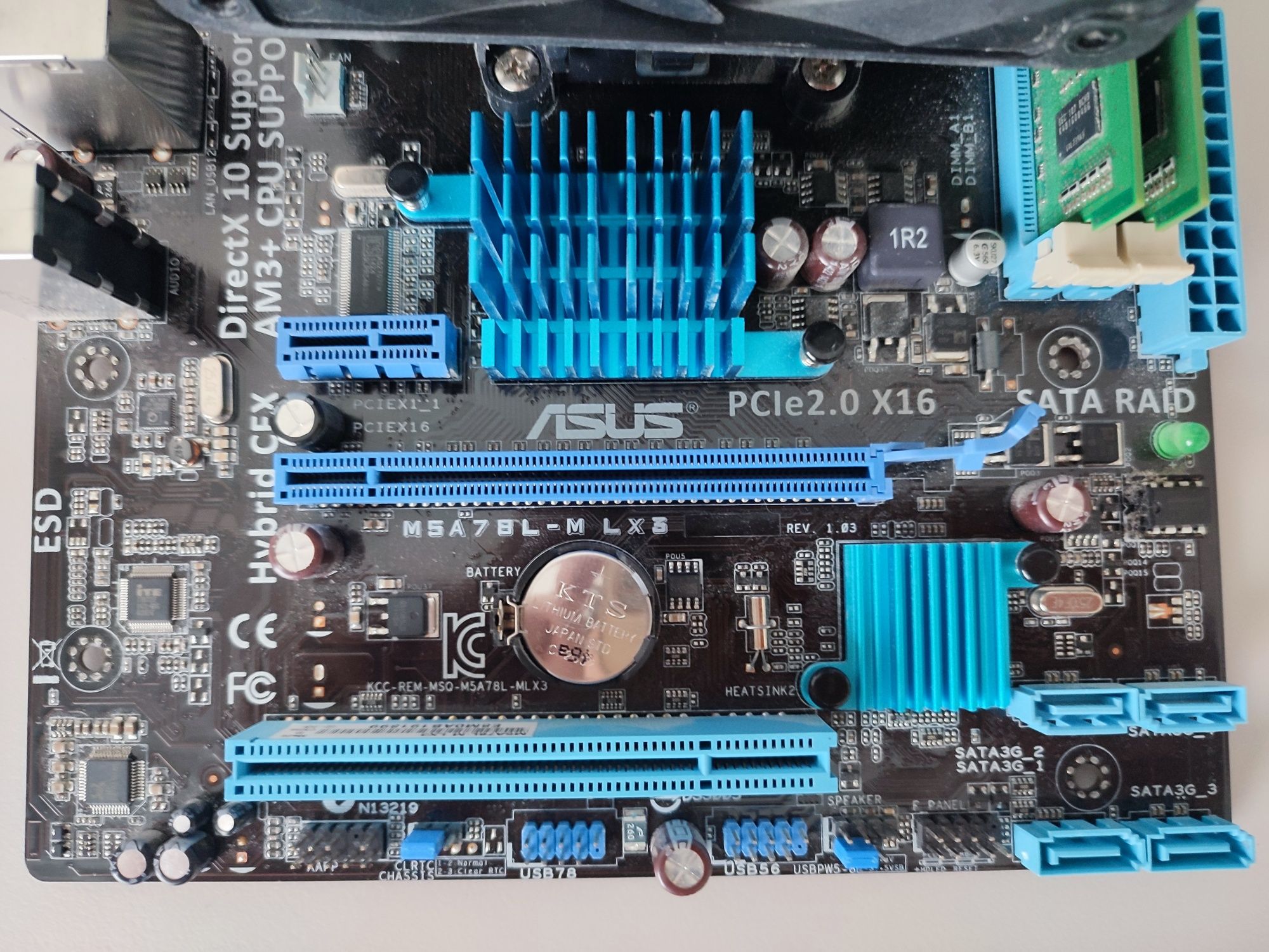 Системная плата Asus M5A78L-MLX3