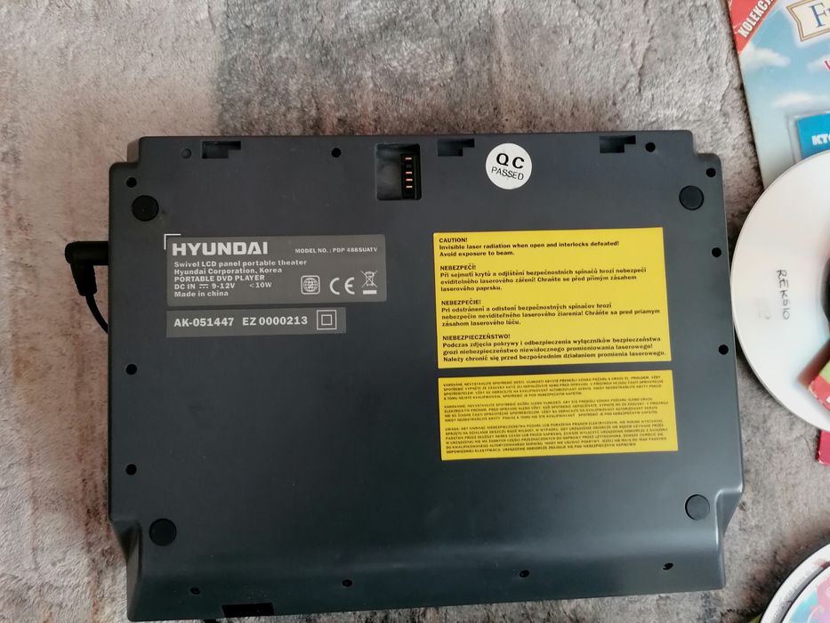 HYUNDAI PDP488SUATV- Przenośny odtwarzacz DVD