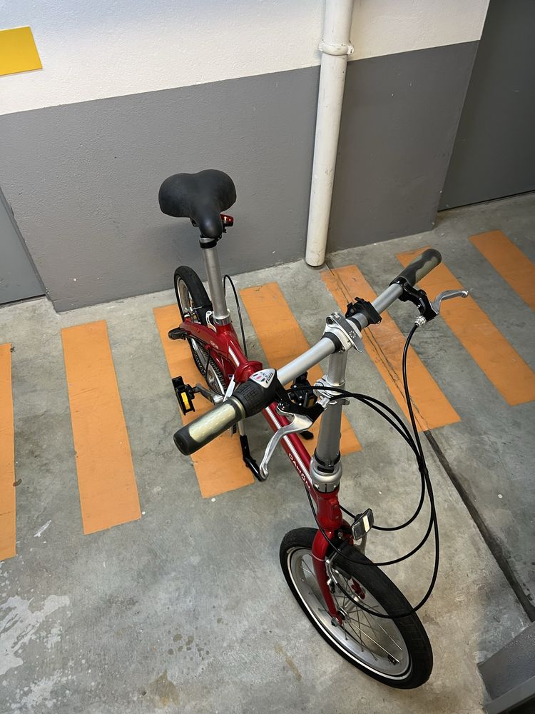 Bicicleta Dobrável Dahon Curve - Quase nova, rodas 16’’, 3 velocidades