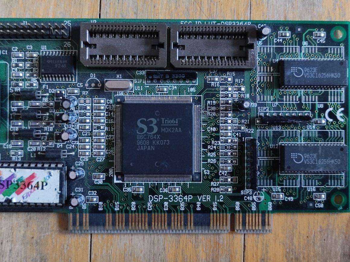 Karta graficzna S3 Trio 64 MOK2A AGP VGA retro