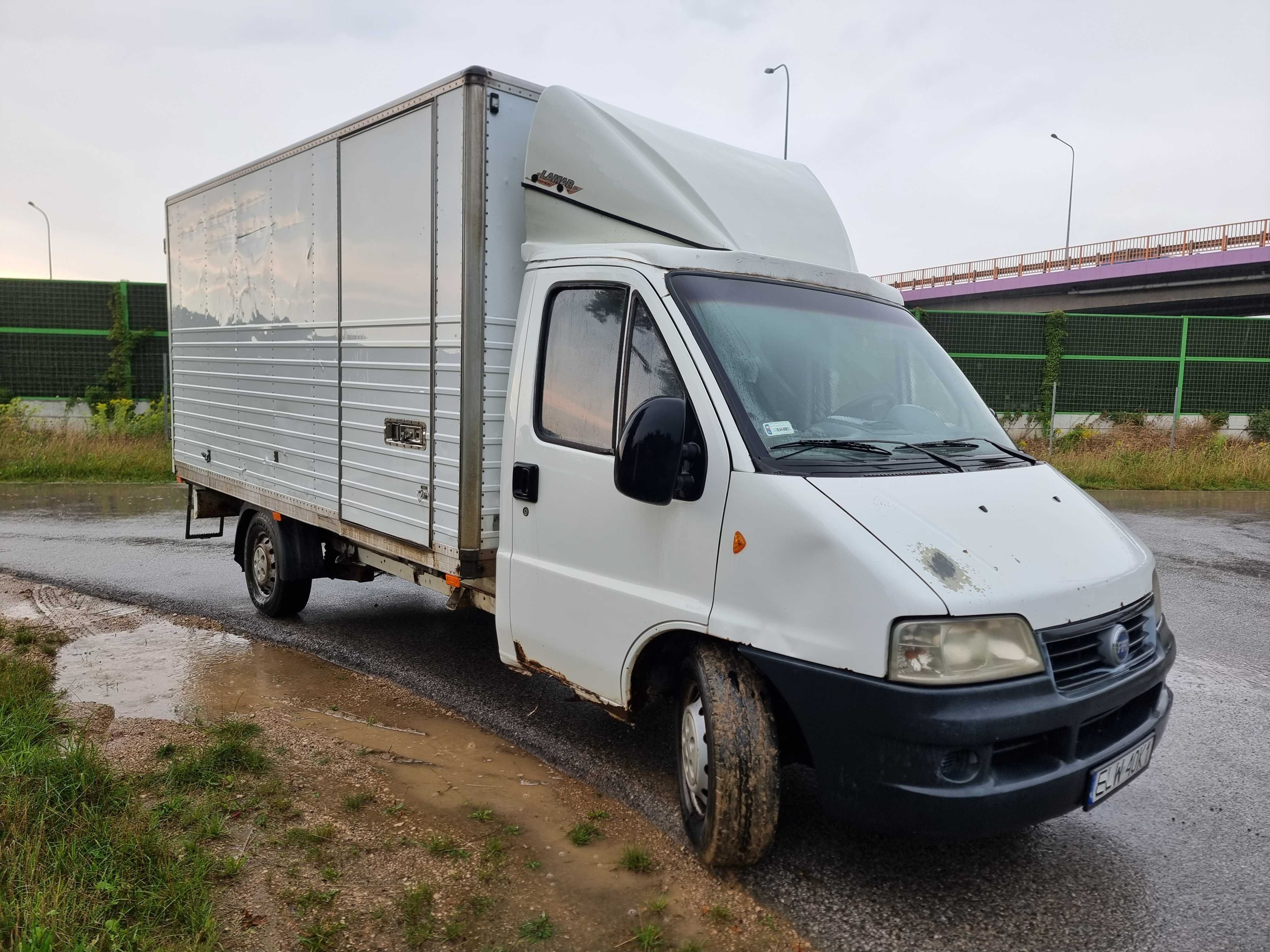 Fiat Ducato Kontener 8 palet, 2003 r, 2,8 JTD