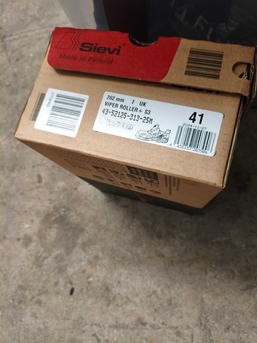 Buty robocze Sievi Viper roller S3 roz. 41 wiązanie BoA