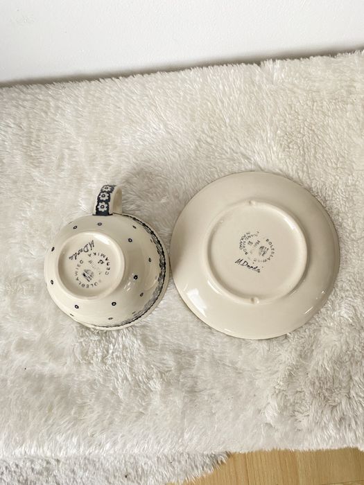 Filiżanka ze Spodkiem Ceramika Bolesławiec