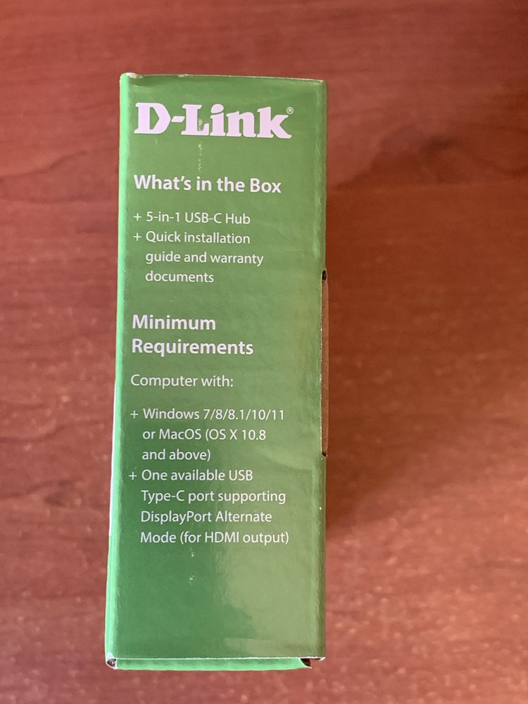 HUB D-Link USB-C – DUB-2333
